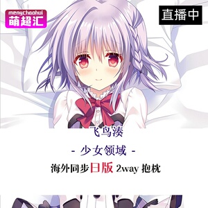 少女领域飞鸟湊二次元成人萝莉动漫等身抱枕全身绅士等人高套周边