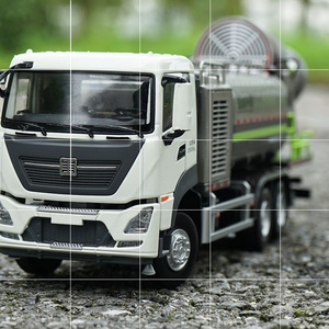 中联重科盈峰环境多功能抑尘车1:38洒水车工程机械合金汽车模型