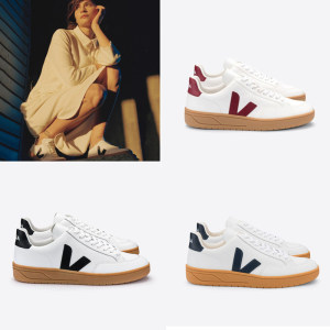 法国veja小白鞋v12新款真皮休闲板鞋男女情侣款牛筋底德训运动鞋