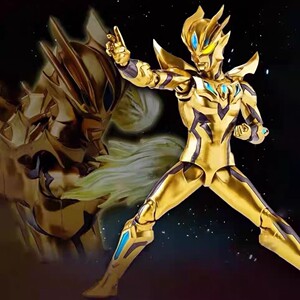 正版shf黄金赛罗无限形态奥特曼儿童男关节可动玩具人偶手办模型