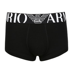 emporio armani/阿玛尼男士logo提花时尚平角裤内裤111389cc716