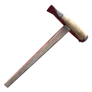 民俗老物件老木匠工具老木锛老式锛斧农村老旧农具杂项博物馆展示