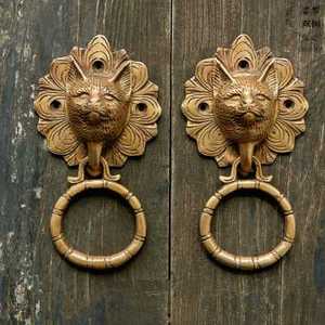 000人付款淘宝印度进口手工全铜个性门环 东南亚动物