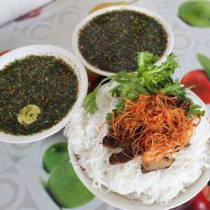 腾冲新鲜撒撇傣味柠檬撒德宏韭菜细米线苦水芒市空运云南特产