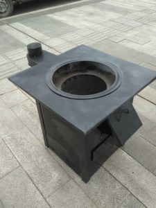 日本具家用排烟管铁炉子柴火炉通用家用新型炉炉灶北方烧柴炉子台