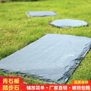 庭院石板路草坪