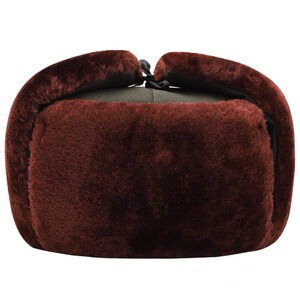 雷锋帽男爸爸东北防寒骑车护耳加厚苏联冬帽保暖老人火车头棉帽子