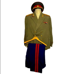 苏联苏军m55条例 将官少将常服全套带大檐帽