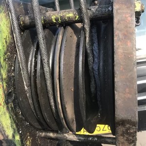 吊车配件轮福田j25吨吊车滑 雷萨5轮吨滑5 雷萨吊钩滑轮