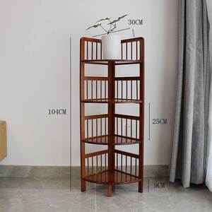 转角架三角架浴室搁板置架实木储物架楠竹鞋架鞋柜墙角架物角落架