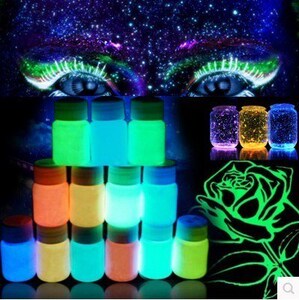 长效稀土发光材料 超高亮夜光粉环保涂料用荧光粉13色可选50克