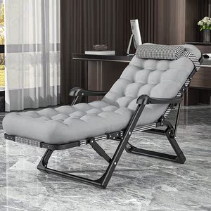 折叠椅子床两用午休床小巧躺椅单人便携小型阳台家用休闲小型简易