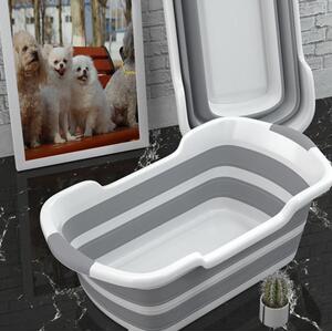 宠物spa浴缸狗狗洗澡盆可折叠小型犬泰迪布偶猫咪沐浴泡澡盆
