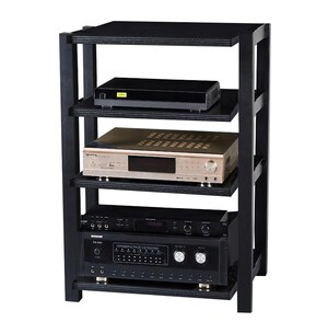 功放机柜机架三四层专业音响机柜实木功放架ktv专业影院器材柜子