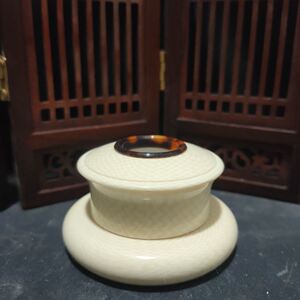 鸣虫葫芦镶口独眼口盖,蝈蝈蛐蛐口盖,白口盖,蛉子口盖,瓢盖.