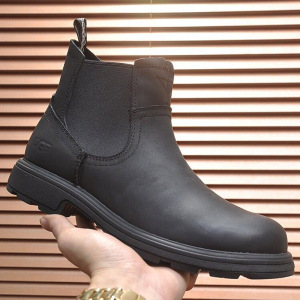 代购ugg雪地靴男鞋冬季羊皮毛一体切尔西靴马丁短靴英伦休闲皮鞋