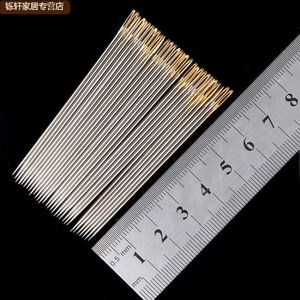 钢针家用手缝针缝被子针缝衣服针皮革针手工针缝纫工具zqz6厘米