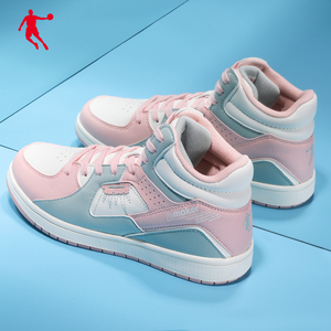 乔丹女鞋高帮春秋