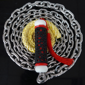 304不锈钢麒麟鞭健身甩鞭响鞭正品螺母铁 鞭子初学铁鞭摔钢鞭大全