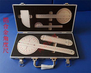 医用康复器材骨科ot评定肢体医用角度尺子关节活动度测量尺量角器