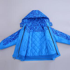 七波辉儿童冲锋衣男三合一可拆卸男童冬装外套中大童2021新款加厚