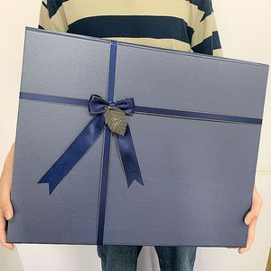 超大号礼物盒油画生日礼盒特大长方形包装盒画框相框创意空盒子