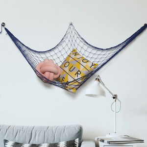 ins家居装饰渔网收纳装饰照片夹壁挂壁饰客厅装饰壁挂编织渔网lo