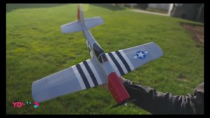 二战经典战机小P51野马战斗机遥控航模飞机KT板空机FT拼装DIY模型