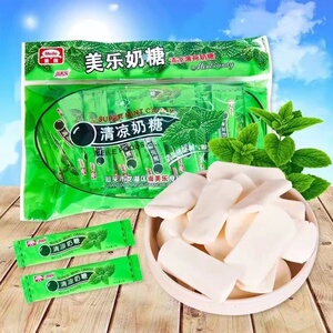 805人付款天猫客嘟麦清凉奶糖4盒*16g*36支盒装80后怀旧味润喉薄荷