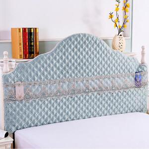 木头床床头套罩加厚弹力定制加高1.6米软包弧形半圆半圆型女卡通!