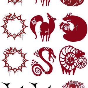 七大罪七原罪梅利奥达斯团长魔族纹动漫 戴安金cos防水纹身贴