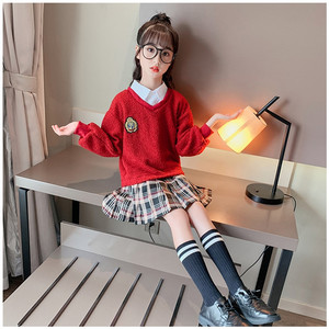 女大童超短连衣裙