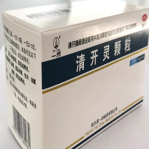 一洲 清开灵颗粒 1.5g*24袋(无糖型) 清热解毒 咽喉肿痛 1盒