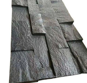 天然毛石电视背景墙