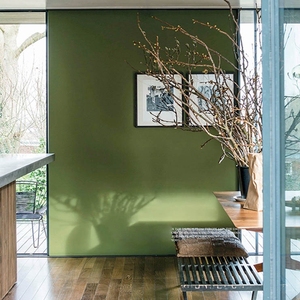 绿色壁纸墙纸纯色素色北欧风格清新绿轻奢卧室背景墙家用简约现代