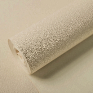 硅藻泥墙纸北欧现代简约客厅卧室背景墙加厚纯色素色米色白色壁纸