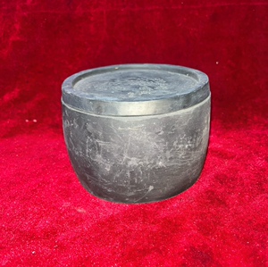 蛐蛐盆 蟋蟀罐 李云山乌金铜鼓盆 早期澄泥盆 别墅养盆 苏州盆