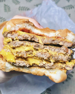 包邮麦当劳专用专用吉士片双吉巨无霸汉堡专用吉士片三元