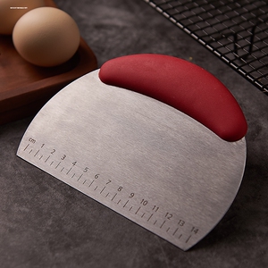 不锈钢切面刀家用切面刮板带刻度烘焙刮刀手擀面手工切刀