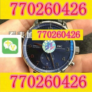 ZF厂V5版万国葡萄牙计时葡计男表系列蓝盘自动机械手表IW371491