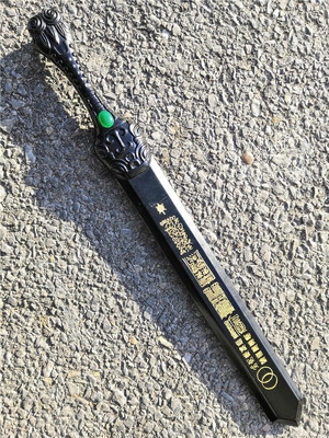 道教家士友长法器用品神霄五雷剑泰山墨玉法宝剑五雷符剑护身风水