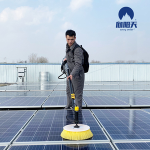 光伏板清洗机工具机械设备机器人电动擦电池发电组件刷太阳能清洁