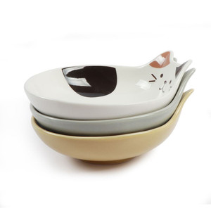 猫耳碗陶瓷