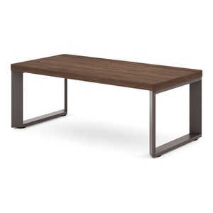 简易办公茶几沙发茶台组合钢架板式现代简约办公室休闲茶桌方茶几