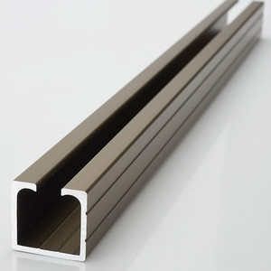 阳台实木玻璃门折叠推拉门滑轨滑轮吊轨吊轮导轨移门轨道导轨滑