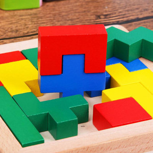 伤脑筋十三块孔明锁大脑开发训练通关玩具儿童益智力传统拼图拼板