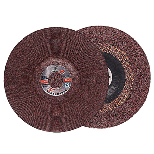 森双片磨机圆形不锈钢抛光耐磨100网4寸永角打铝合金加厚磨光磨片