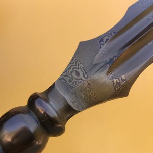 龙泉刀剑霸王枪花纹钢一体长枪枪头长矛古代冷兵器赵云枪未开刃