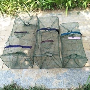 抓黑鱼笼子抓甲鱼神器捕蟹网装虾笼黄鳝笼地网逮鱼笼乌龟笼子网小