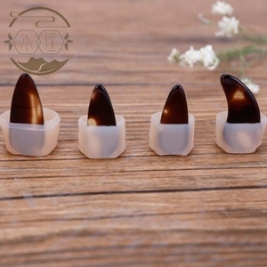 弹古琴用指甲套琵琶专业演奏型硅胶古筝指甲薄款可调节透气指套